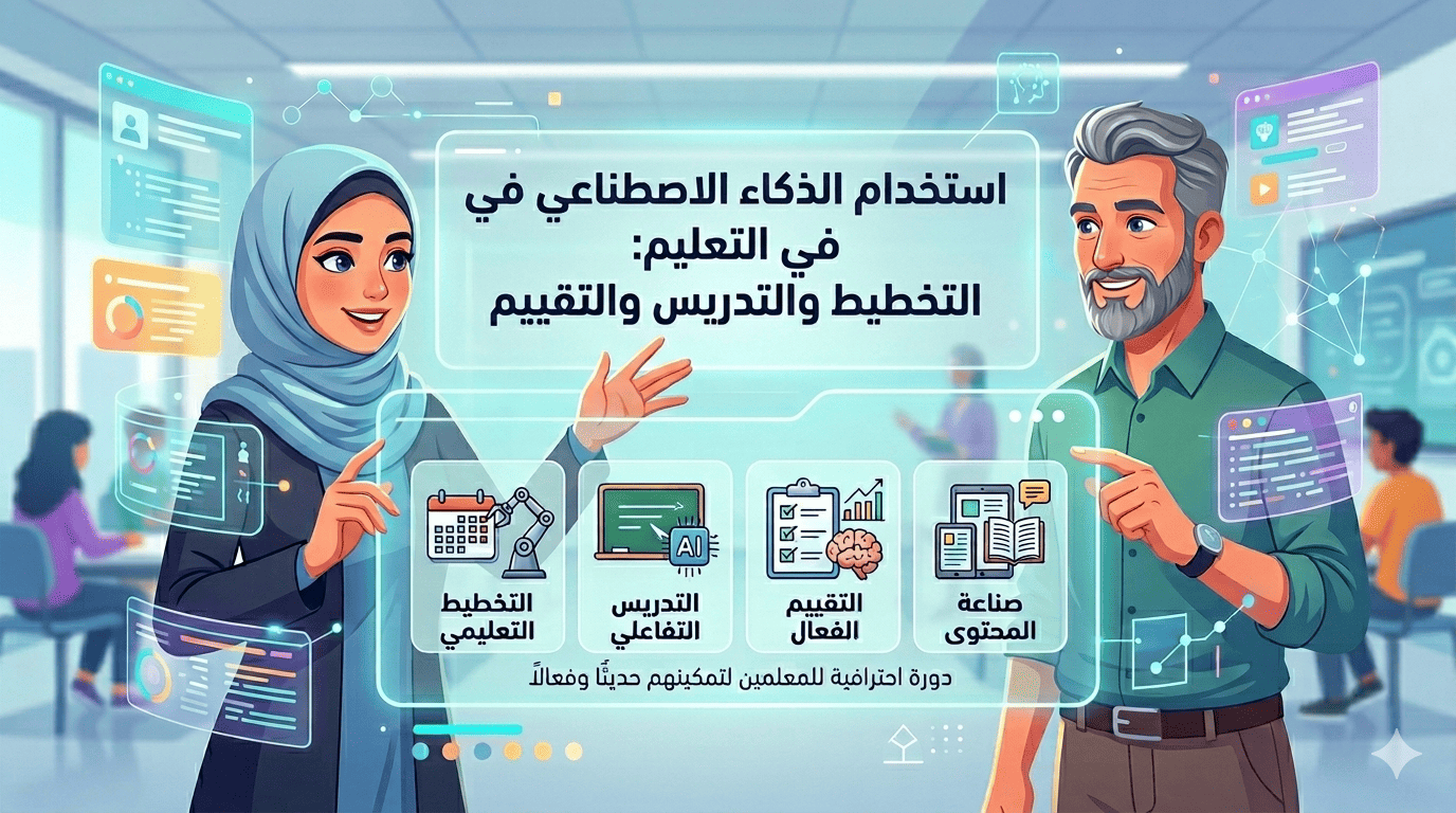 المعلم الرقمي المتقدم بالذكاء الاصطناعي